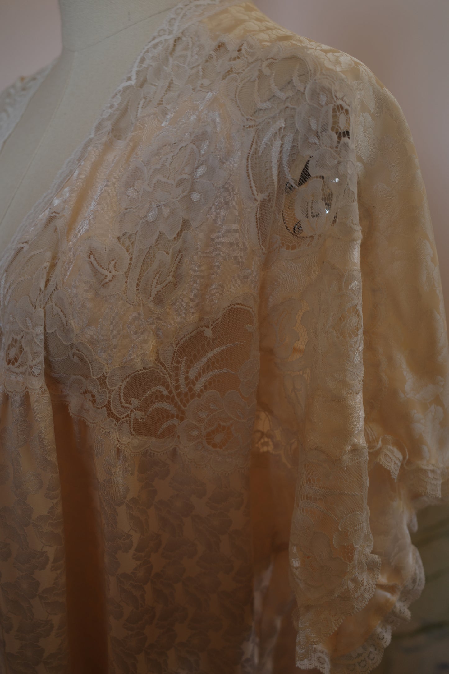 1980s vintage Christian Dior robe
