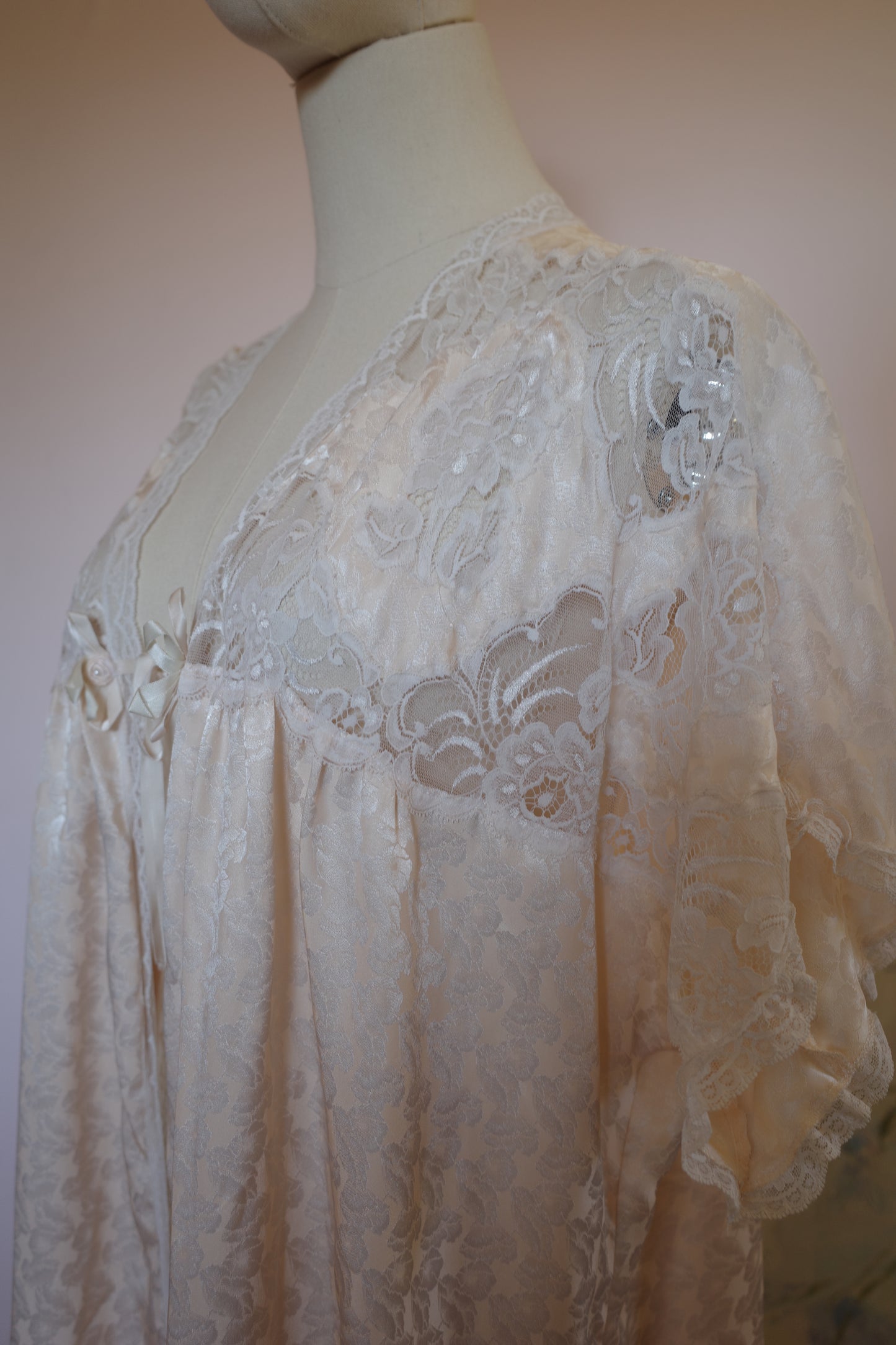 1980s vintage Christian Dior robe