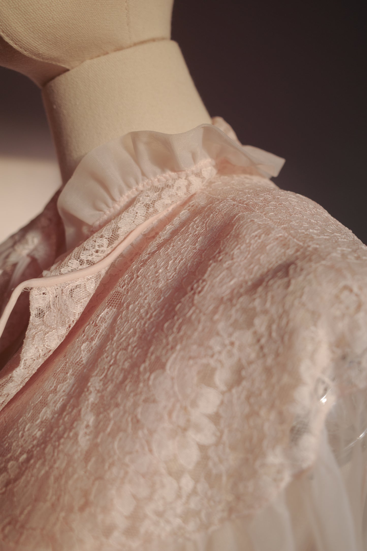 1950s vintage peignoir and nightgown