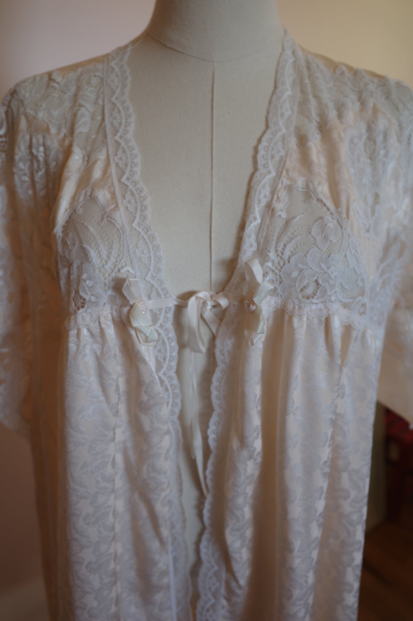 1980s vintage Christian Dior robe