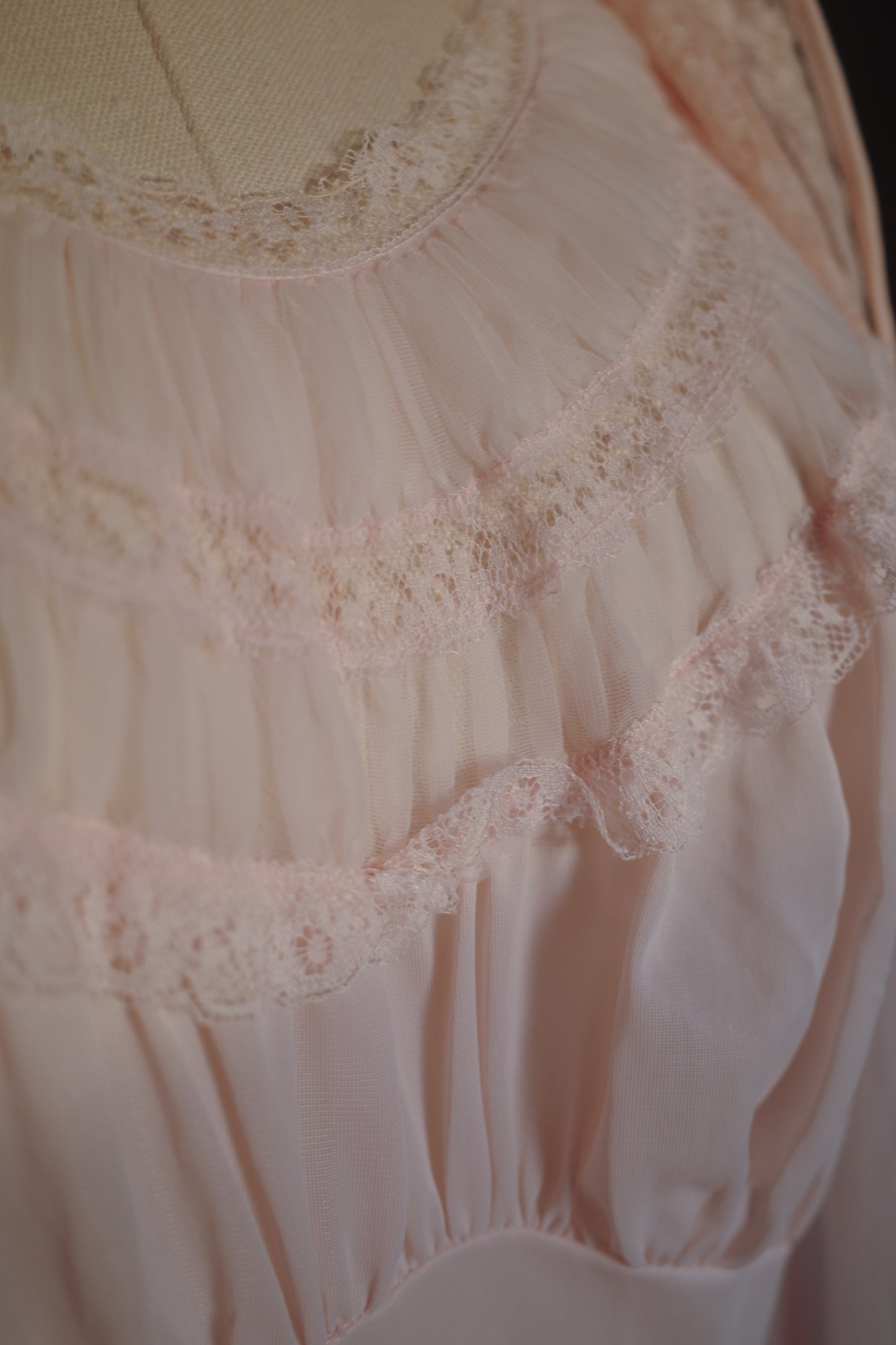 1950s vintage peignoir and nightgown