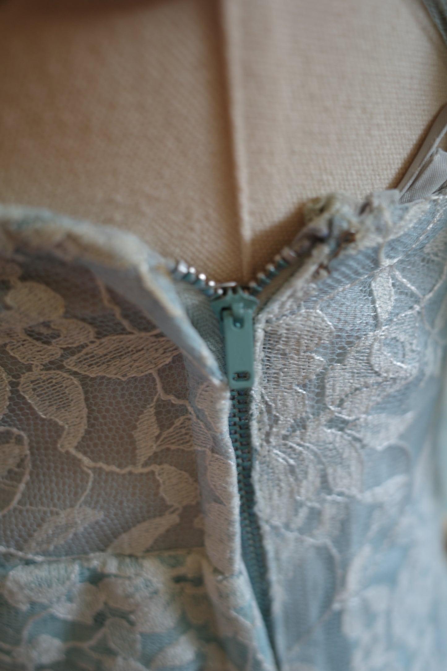 Vintage 1950s lace and tulle dress with bolero jacket